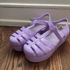 EUC Jeffrey Campbell Jelly Platforms